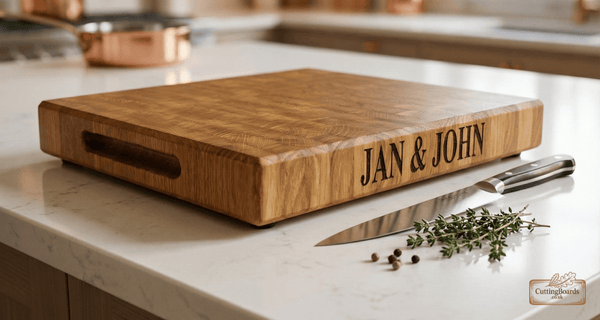 Oak End Grain Chopping Board