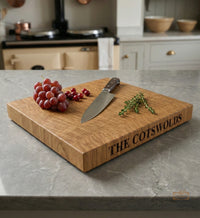 Oak End Grain Chopping Board